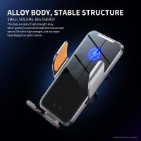 Cargador de Coche Inalámbrico Automático Carga Rápida Tipo USB Soporte de Aleación de Aluminio con Inducción Infrarroja Compatible con Múltiples Modelos de Teléfonos Móviles - details 4
