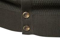 cárdigan de punto para hombre, suéter de algodón con botones de alta calidad y cuello simulado para hombre, cárdigans de diseñador a la moda para invierno - details 14