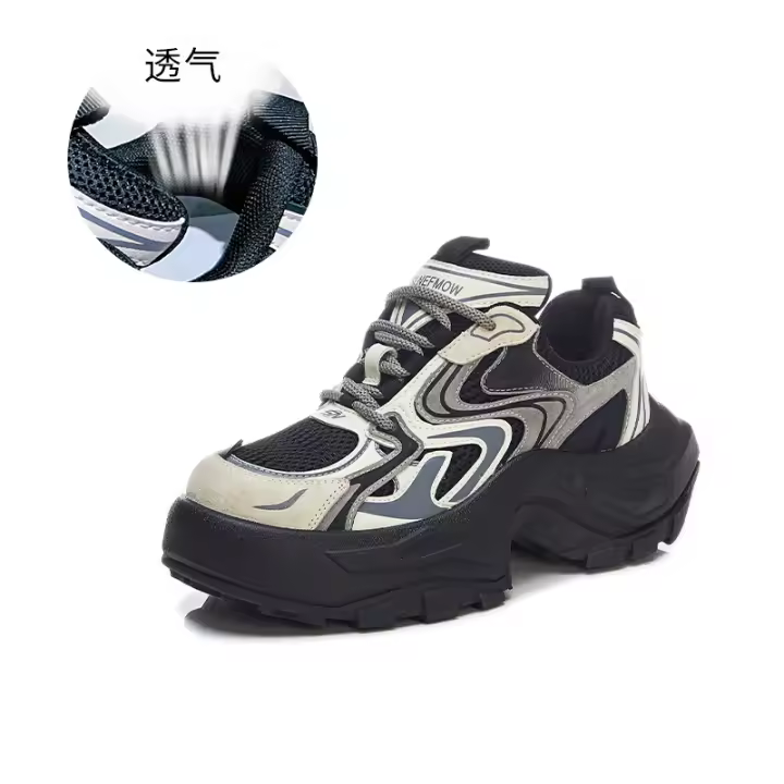 Película absorbente suela papá zapatos mujer 2024 nuevos zapatos casuales mujer plataforma zapatillas mujer zapatos de moda moda - 1