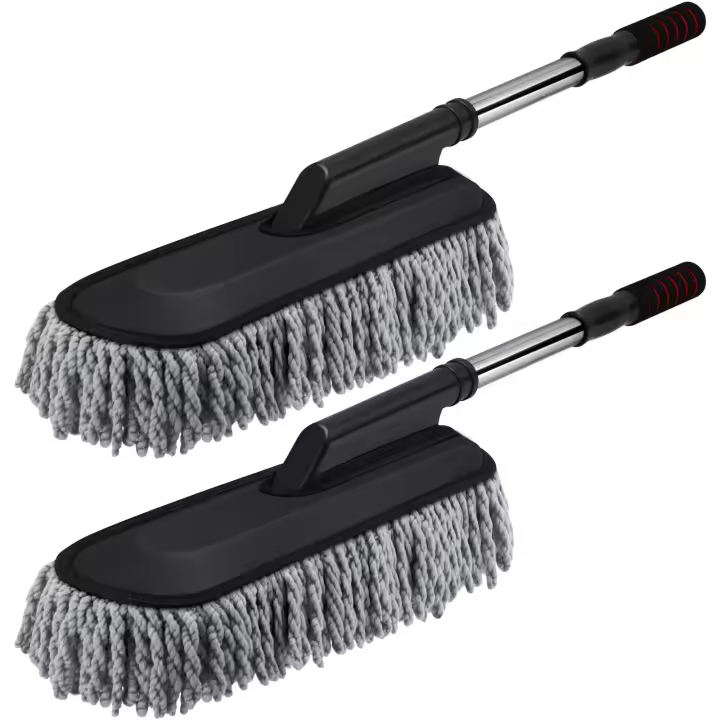 Coleccionador de Polvo Automotriz de Microfibra Cinta Protectora de Arañazos Retráctil - 1