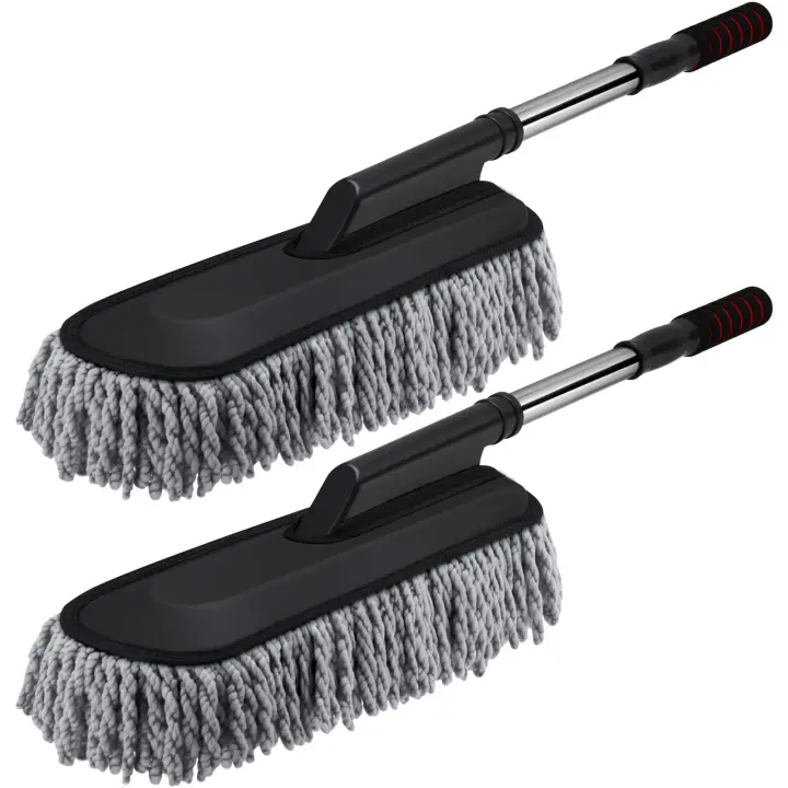 Coleccionador de Polvo Automotriz de Microfibra Cinta Protectora de Arañazos Retráctil - 1