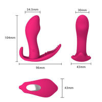Vibrador Invisible Control Remoto Inalámbrico Juguete Sexual de Silicona Suave para Estimulación Clitorial y G-Spot Certificado CE - details 5