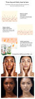 Suero facial de glutatión de 120 ml para iluminar el corrector de manchas oscuras, piel sensible, regenerador celular, cuidado de la piel - details 5