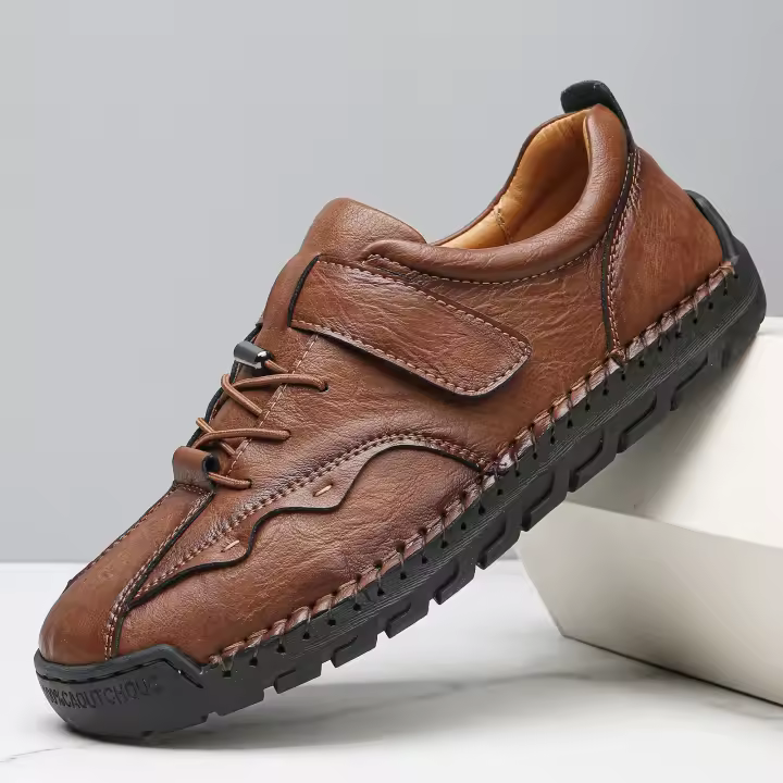 Nuevos zapatos transpirables antideslizantes de lujo a la moda, zapatos versátiles de ocio para hombres, zapatos ligeros y cómodos para caminar - 1