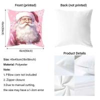 Funda de almohada con diseño de línea abstracta, funda de cojín con estampado blanco y azul nórdico, decorativa para el hogar, sala de estar y sofá - details 0