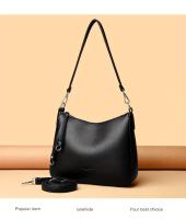 Bolso de Tote de Cuero Sintético Suave Diseño Elegante Minimalista Cinturón Ajustable Desmontable - details 8