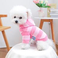 Sudadera a Rayas Rosa para Perros Ropa de Mascota para Perros Pequeños - details 2