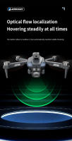 Dron teledirigido S183 con cámara 480P, cuadricóptero plegable con Wifi, 4 lados, evitación de obstáculos, modo de flujo óptico, Mini fotografía aérea - details 8
