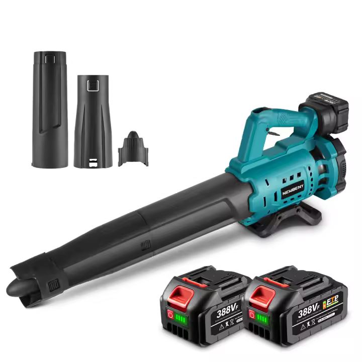 Soplador eléctrico NEWBENY de velocidad Variable, potente soplador de polvo de nieve y hojas para el hogar, herramientas eléctricas para batería de 18V - 1