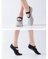 Calcetines de Yoga de silicona antideslizantes para mujer, medias deportivas transpirables para Fitness, Ballet, baile, zapatillas - details 15