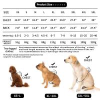 Sudadera para Perros Grandes Vestidillo de Seguridad para Mascotas con Gorra y Bolsillo - details 0