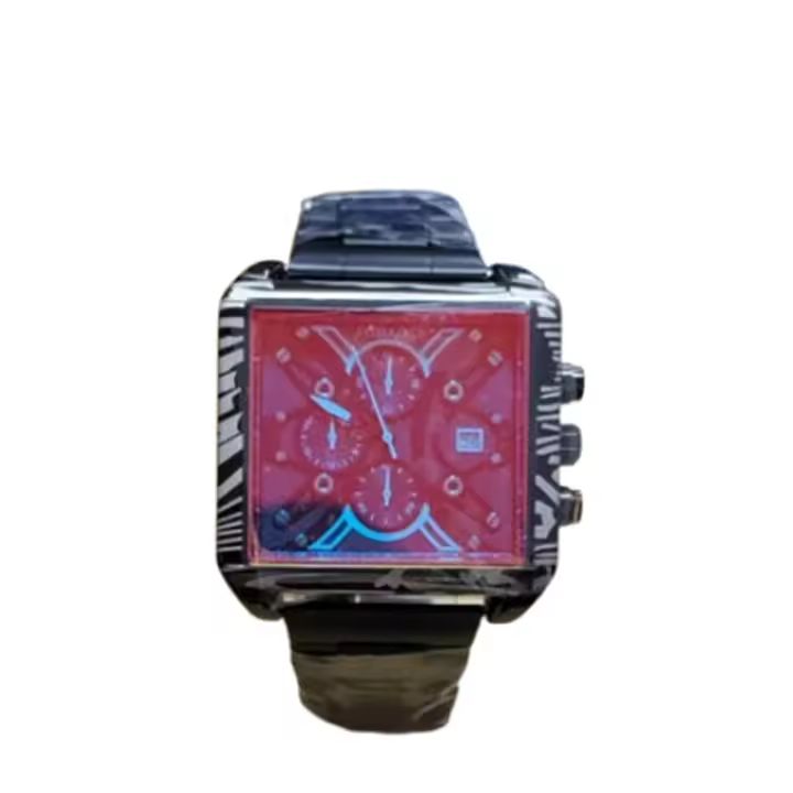 Reloj de cuarzo DUGARY a la moda para hombre, reloj deportivo luminoso resistente al agua para hombre, relojes de pulsera multicolores, reloj cuadrado de marca militar, reloj Masculino - 1