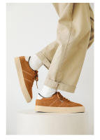 Zapatos de lona de otoño 2025 para hombre, zapatillas deportivas bajas, moda para estudiantes, informales, de gamuza, versión coreana, zapatos casuales de moda para hombre, zapatos casuales, zapatos deportivos. - details 2