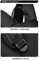 Nueva tendencia de la calle: mochila de moda para hombres, mochila ligera para niñas, mochila de alto valor. - details 36
