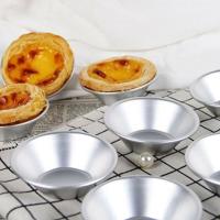 6 uds nuevo molde para horno, molde para tarta de huevo, Mini molde redondo pequeño para hornear, postre de pastelería, taza para tarta de huevo de 7cm - details 17