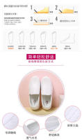 Zapatos De Enfermera Para Mujer Suela Suave Transpirable Antideslizante Confort Para Piernas Y Tobillos Algodón PU Medio Tacón - details 5