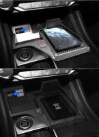 Cargador Inalámbrico Qi para Automóvil 15W Panel de Carga Rápida para Teléfono Móvil Accesorios de Interior para Nissan Sylphy/ Sentra 2020-2023 - details 10