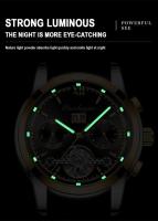 Reloj de Pulsera Mecánico Automático de Lujo Premium Acero Inoxidable, Resistente al Agua, Luminoso con Fecha - details 6