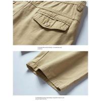 Pantalones Cortos Trabo para Hombres Cinturón de Algodón Medio, Ajuste Suelto, Estilo Casual, Novedad de Verano 2024 - details 13