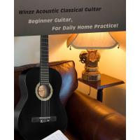 Kit de Iniciación para Guitarra Clásica 4/4 39" con Soporte de Pared con Ganchos, Diapasón, Afinador, Funda, Paño de Pulir 6 Cuerdas de Nylon, Negro - details 4