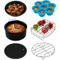 Juego de Utensilios de Cocina de Acero Inoxidable de 6 Piezas Molde para Hornear Pasteles y Pizzas - details 11
