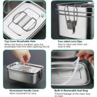 Maple Inxifia Bento, 1100ML, con 2 compartimentos - details 3