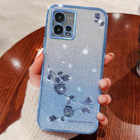 Funda de Teléfono de Diamante de Agua Flor Aplicación de Gaanoplasty para Motorola G72, G84, G54, G32, G22, G52, G30, Power G - details 4