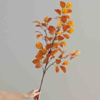 Rama de haya larga Artificial de 98cm, flor de lujo, hoja de haya de seda de imitación, plantas verdes realistas, hojas, centro comercial - details 4
