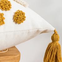 Cojín Bohemio de Terciopelo Almohada de Sofá de Estilo Étnico para Sala de Estar - details 16