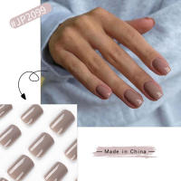 Uñas naturales falsas suaves de Color sólido Simple para mujer para actuación en escenario fiesta maquillaje de manos - details 6