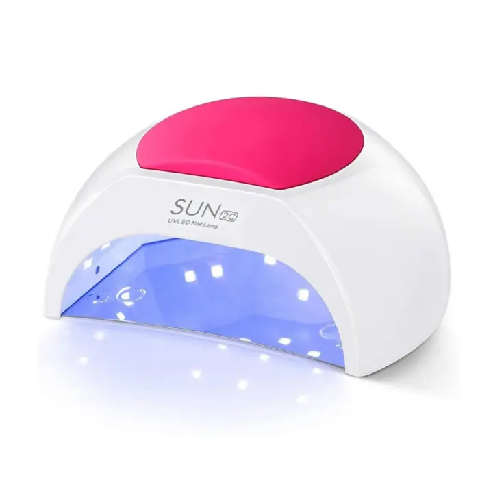 Lámpara Secadora de Uñas Profesional LED UV de Luz de Curación en 4 Modos para Tiempos Variados de 10s a 90s Bueno y Seguro para Manicura - 1