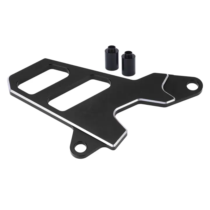 Cubierta de piñón delantero Protector de cadena de motocicleta de metal Reemplazo para Suzuki LTZ400 2003-2014 Negro - 1
