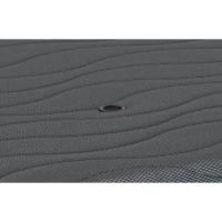 Estructura estable de madera |   Bastidor Metálico Súper Resistente |   Sistema de Ventiladores Transpirables FreshAir |   Altura Base + Patas +/- 30 cm (Gris, 150 x 200 cm) - details 13