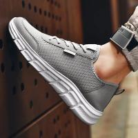 Zapatillas de Malla Transpirable Nuevas para Hombre Zapatos Ligeros Informales para Caminar - details 22