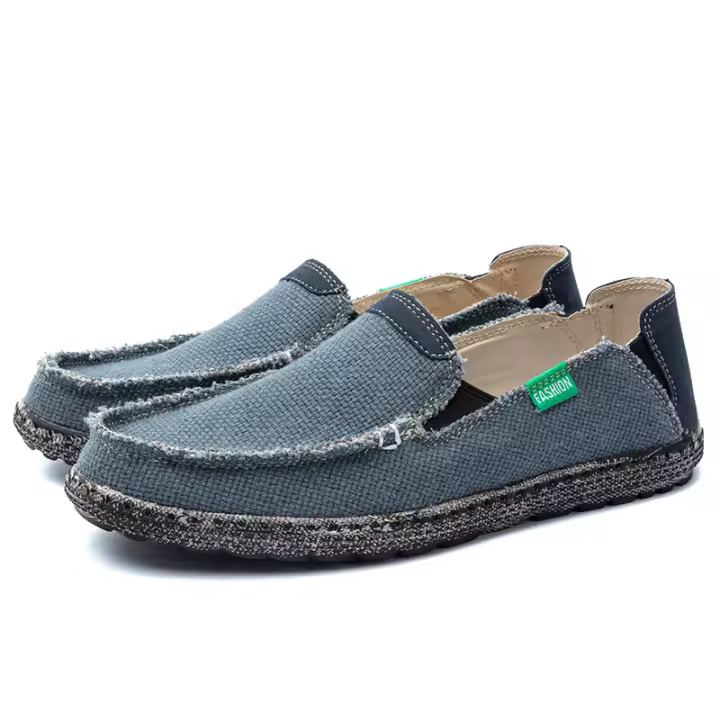 Zapatos de lona de marca de lujo para Hombre, Alpargatas informales, ligeras, talla grande 49 50, gran oferta, Verano - 1