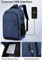 Mochila Impermeable para Hombre Bolsa de Hombro Ultra Ligera para Hombres Bolsa de Libros para Hombres Estilo Moderno Mochila para Portátil de 15.6