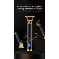Cortadora de Cabello Eléctrica Profesional Afeitadora de Cabeza de Tijera Grabada - details 0