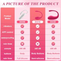 Vibrador Inalámbrico Bluetooth G Spot Control Remoto de Aplicación Estimulador de Clítico Vibrante para Mujeres Juguetes para Adultos de Sensualidad - details 0