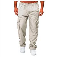 Pantalones cargo para hombre, Pantalón recto informal, otoño - details 4