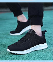 Sport Shoes Men Lightweight Running Sneakers Walking Casual Breathable Shoes Non-slip Comfortable black Big Size 39-47 Hombre - details 6