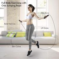 Cuerda de salto, cable de cuerda de salto de velocdad rápida sin enredos con rodamientos de bolas para mujeres - details 3
