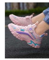 Zapatos deportivos de marca para niños, cómodos zapatos para correr al aire libre, zapatillas impermeables para niñas, Tenis Infantiles, zapatos antideslizantes rosas para niños - details 18