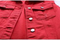 Chaleco Sin Mangas de Moda para Mujer Primavera-Otoño 2025 Chaleco Cowboy de Un solo Pecho Estilo Coreano Dulce y Corto - details 39
