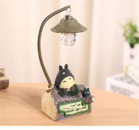 Totoro-luz nocturna de estilo japonés para decoración de habitación, lámparas de dormitorio, regalo de cumpleaños creativo, Anime, Luffy, hecho a mano para estudiantes - details 7