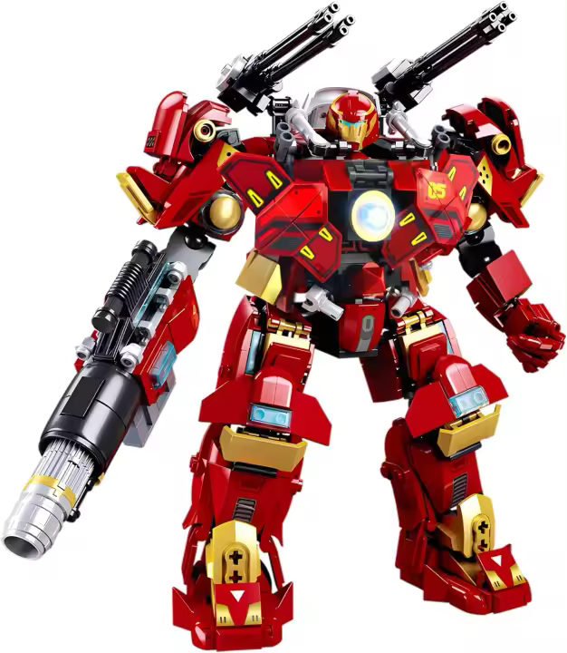 Destroy Warrior City Action Mech Model Building Kit, Robots geniales, juguetes, regalo para adultos y niños, 6, 7, 8, 10 + - 1
