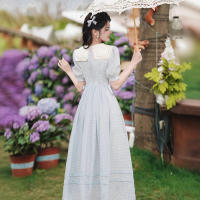 Vestido de hadas vintage de princesa pastoral de palacio estilo bosque, luz Lolita lo - details 21