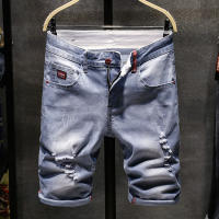 Pantalones cortos casuales para hombre Skinny Runway Short Jeans para hombre Pantalones cortos - details 7