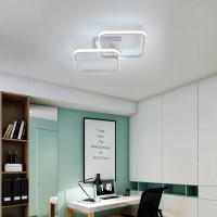 Goeco Luz de Techo LED Moderna 42W, 4700LM, Eficiencia de Energía, Montaje Directo, Aluminio, 69*37*10 CM - details 4