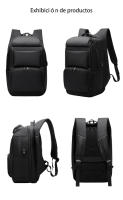 Bolsa de viaje de negocios para hombres, bolsa para computadora portátil de 16 pulgadas, almacenamiento multicapa, interfaz USB, correa de fijación de varilla de tracción - details 13