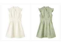 Vestido Semir para mujer, mangas cortas con cierre de botón, novedad de verano en 2025, minifalda con textura fresca - details 7